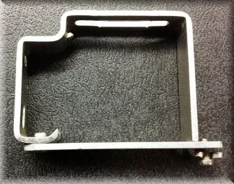 Raffstoreträger für Kopfprofil 57x51 mm