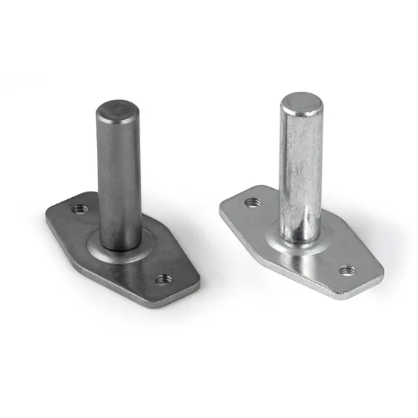 Lagerflansch mit Zapfen ø14mm aus Edelstahl