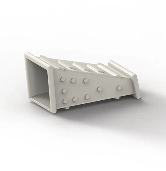 Gurtführung Mauer für 22mm-Gurt gerade, ca. 80mm