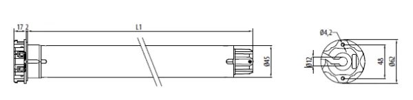 Blue Movi Ø45 - 10 Nm