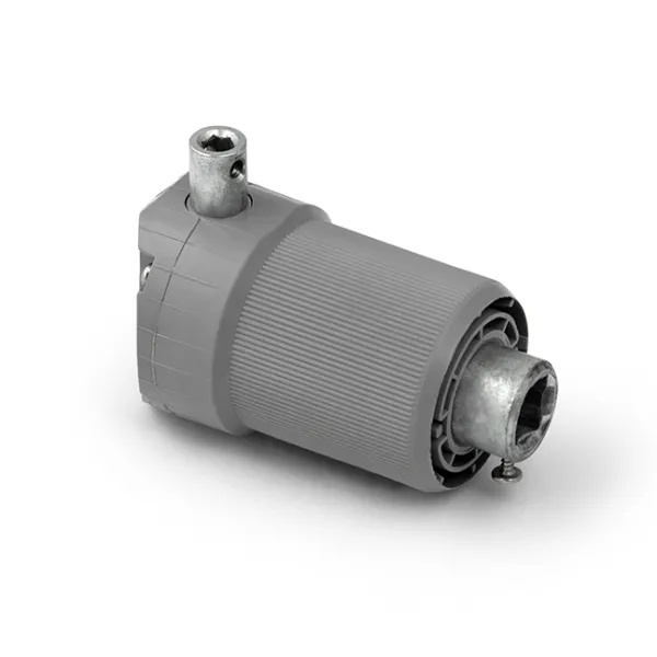 Kegelradgetriebe 1,8:1 - cav. SX R (für Linkseinbau), Antrieb 6Kt.6 mm, Abtrieb Nut Ø14 mm