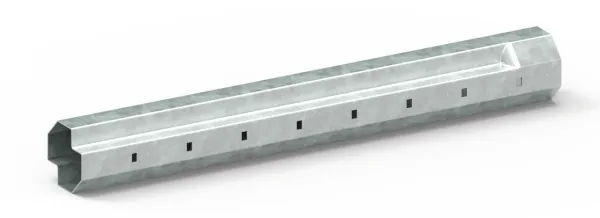 Teleskopwelle SW 60, 500 mm lang, 200 mm verstellbar