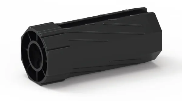 Walzenkappe SW 60 für innenliegendes Kugellager, 145 mm lang