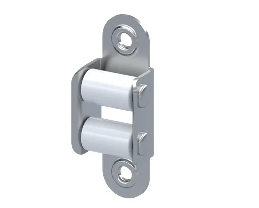 Mini-Doppelleitrolle, schmal, 20 mm breit