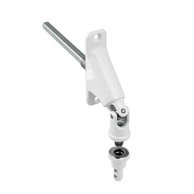 90° Magnet-Gelenklager-Pl.23x85 mm- ZDG, 4Kt. 8mm, inkl. Antriebsstab, L=280 mm