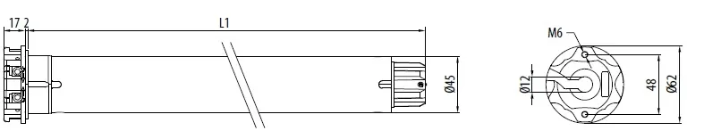 Blue Garda Ø45 - 10 Nm