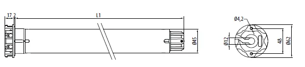 Blue Plug & Play Ø45 - 10 Nm