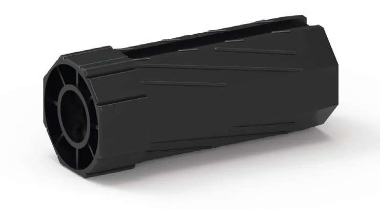 Walzenkappe SW 60 für innenliegendes Kugellager, 145 mm lang