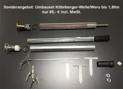 Umbauset Kittelberger-Welle auf SW40