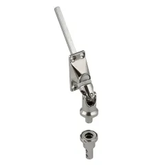 Magnetgelenklager 50°, 6Kt.6mm, Gr. 22x52mm, mit 4 Bohrungen, vernickelt