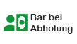 Barzahlung bei Abholung
